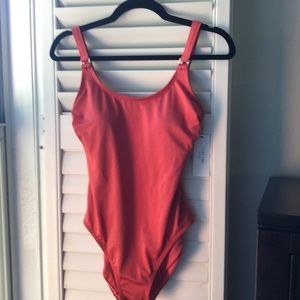 NWT sz 8 Calvin Klein one piece bathing suit